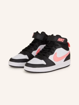 Obrázek produktu Nike Vysoké Sneakersy Court Borough Mid 2 černá / bílá / neonově růžová