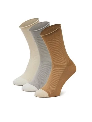 Obrázek produktu Nine West Dlouhé ponožky BR_NW_01_Z_SS25 (3 PACK) Barevná