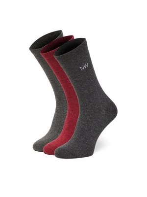 Obrázek produktu Nine West Dlouhé ponožky CEO_AS_NW_05_W_AW25 (3 PACK) Šedá