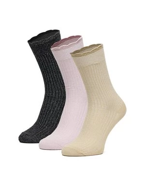 Obrázek produktu Nine West Dlouhé ponožky CEO_AS_NW_07_W_AW25 (3 PACK) mix Růžová