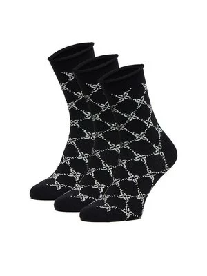 Obrázek produktu Nine West Dlouhé ponožky CEO_BR_NW_Silver_01_Z_AW25 (3 PACK) Černá