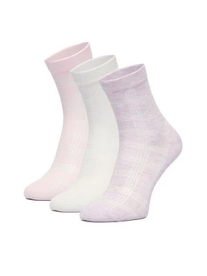 Obrázek produktu Nine West Krátké ponožky CEO_BR_NW_25079_W_AW25 (3 PACK) Růžová