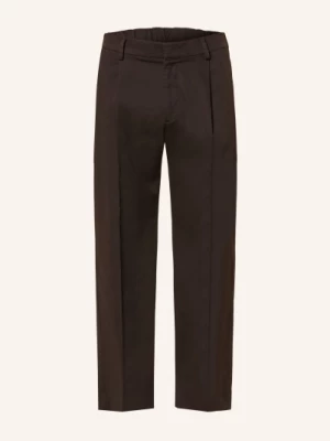 Obrázek produktu Nn.07 Kalhoty Relaxed Fit tmavě hnědá