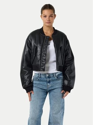 Obrázek produktu Noisy May Bunda z imitace kůže Eileen 27032426 Černá Relaxed Fit