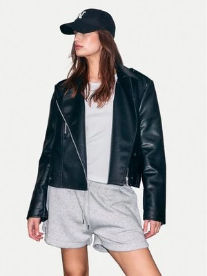 Obrázek produktu Noisy May Bunda z imitace kůže Rocket 27032993 Černá Regular Fit