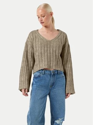 Obrázek produktu Noisy May Svetr Nina 27027618 Béžová Loose Fit