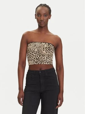 Obrázek produktu Noisy May Top Avery 27034321 Hnědá Slim Fit