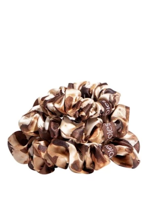Obrázek produktu Noles Sada Gumiček Scrunchie hnědá