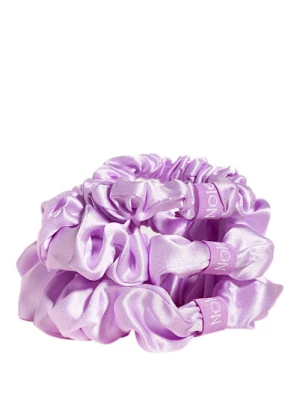 Obrázek produktu Noles Sada Gumiček Scrunchie pastelově fialová