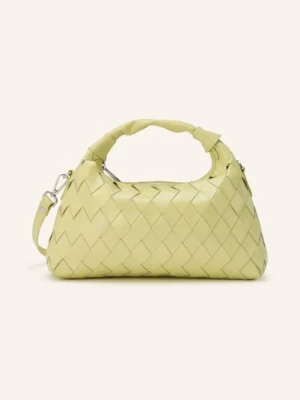 Obrázek produktu Núnoo Kabelka Dandy Braided Medium neonově žlutá NÚNOO