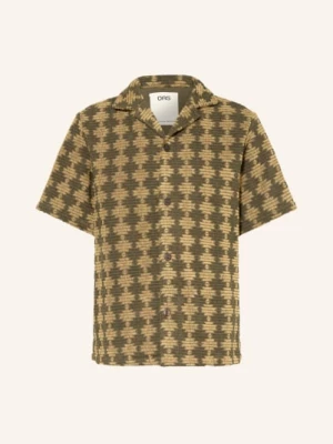 Obrázek produktu Oas Resortová Košile Forti Cuba Comfort Fit Z Froté khaki / béžová