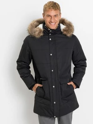 Obrázek produktu Ocieplana zimowa parka z kożuszkiem i odpinanym kapturem bonprix