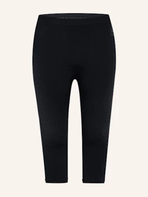 Obrázek produktu Odlo Funkční Kalhoty Performance Warm Eco Se Zkrácenými Nohavicemi černá / tmavě šedá