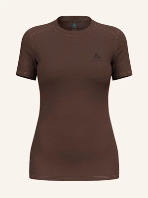 Obrázek produktu Odlo Funkční Spodní Tričko Natural Merino 160 Z Merino Vlny hnědá
