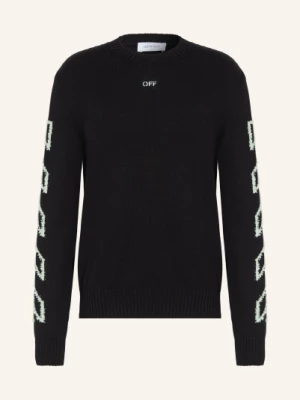 Obrázek produktu Off-White Svetr černá / mátová / bílá