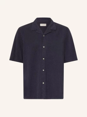 Obrázek produktu Officine Générale Lněná Košile Benoit Slim Fit tmavě modrá