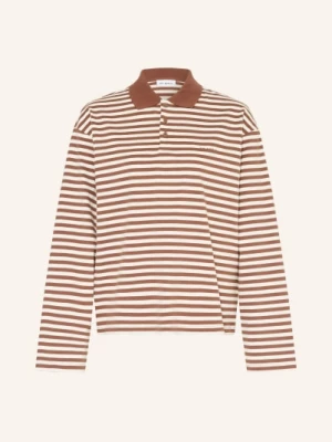Obrázek produktu Oh April Jerseyové Polo Tričko Jolina hnědá / krémová