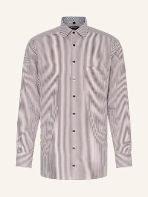Obrázek produktu Olymp Košile Level Five Modern Fit hnědá / bílá