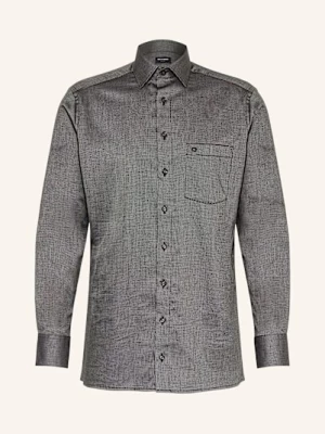 Obrázek produktu Olymp Košile Luxor Modern Fit černá / světle šedá