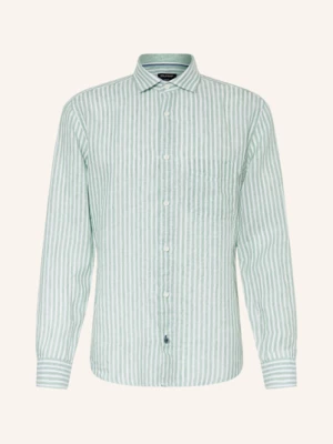 Obrázek produktu Olymp Lněná Košile Casual Regular Fit bílá / světle zelená
