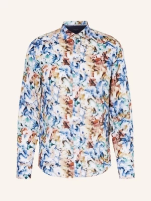 Obrázek produktu Olymp Lněná Košile Casual Regular Fit modrá / zelená / hnědá