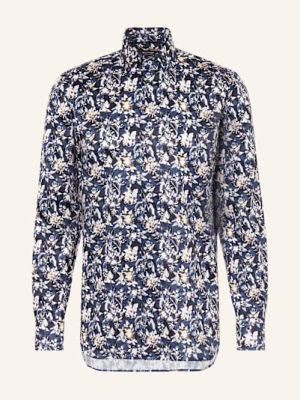 Obrázek produktu Olymp Signature Košile Tailored Fit tmavě modrá / režná / hnědá