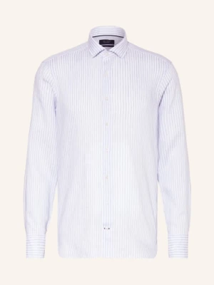 Obrázek produktu Olymp Signature Lněná Košile Tailored Fit tmavě modrá / bílá