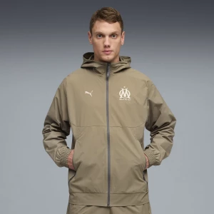 Obrázek produktu Olympique de Marseille PUMATECH Woven Jacket Men, Clothing, Velvet Moss/Golden Fog