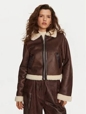 Obrázek produktu ONLY Bunda z imitace kůže Betty 15322046 Hnědá Regular Fit