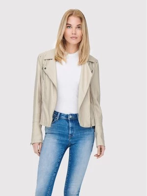 Obrázek produktu ONLY Bunda z imitace kůže Gemma 15153079 Béžová Regular Fit