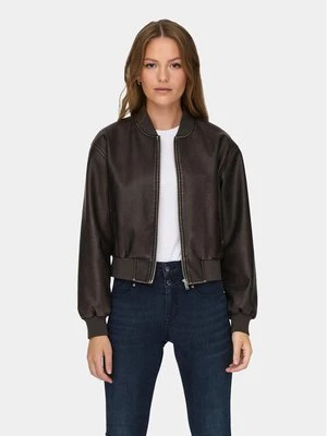 Obrázek produktu ONLY Bunda z imitace kůže Jane 15314240 Hnědá Loose Fit