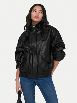 Obrázek produktu ONLY Bunda z imitace kůže Julia 15373024 Černá Loose Fit