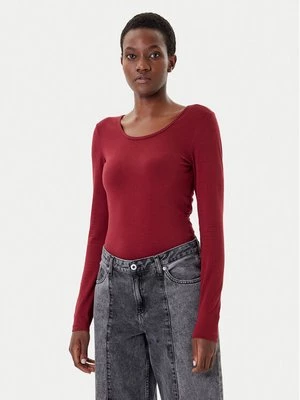 Obrázek produktu ONLY Halenka Live Love 15204712 Bordó Stretch Fit