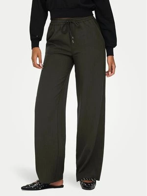 Obrázek produktu ONLY Kalhoty z materiálu Ginny 15331492 Hnědá Wide Leg