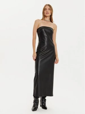 Obrázek produktu ONLY Šaty z imitace kůže Esther 15334722 Černá Slim Fit