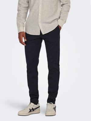Obrázek produktu Only & Sons Chino kalhoty 22026326 Tmavomodrá Slim Tapered Fit