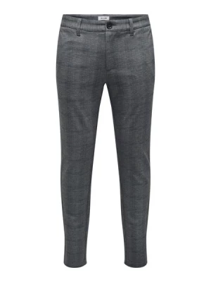 Obrázek produktu Only & Sons Chino kalhoty 'ONSMark'  noční modrá / šedobéžová / tmavě šedá