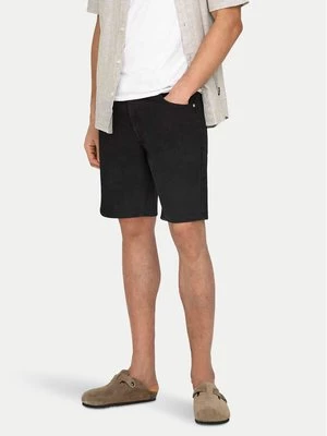 Obrázek produktu Only & Sons Džínové šortky Edge 22028012 Černá Regular Fit