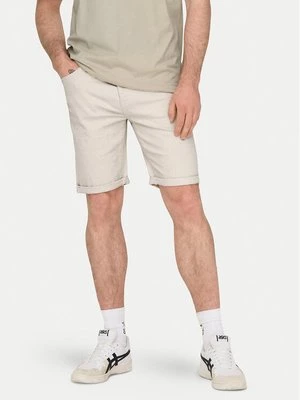 Obrázek produktu Only & Sons Džínové šortky Ply 22029296 Écru Regular Fit