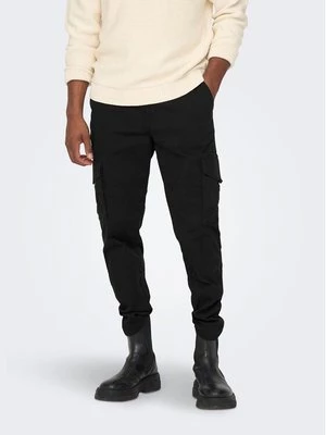 Obrázek produktu Only & Sons Kalhoty z materiálu 22025431 Černá Tapered Fit