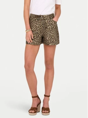 Obrázek produktu ONLY Šortky z materiálu Naomi 15347131 Hnědá Regular Fit