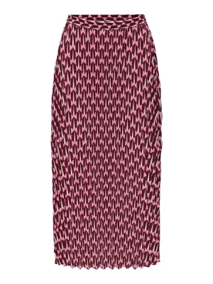 Obrázek produktu ONLY Sukně 'ONLALMA'  růžová / burgundská červeň / bílá