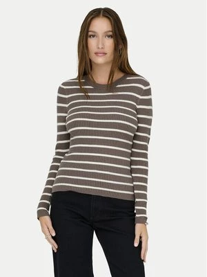 Obrázek produktu ONLY Svetr Louisa 15344579 Hnědá Slim Fit
