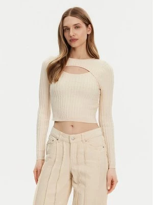 Obrázek produktu ONLY Svetr Meddi 15339582 Béžová Cropped Fit