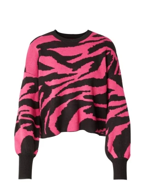 Obrázek produktu ONLY Svetr  pink / černá