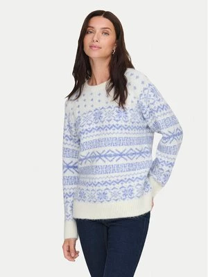 Obrázek produktu ONLY Svetr Xmas Nordic 15354824 Světle modrá Regular Fit