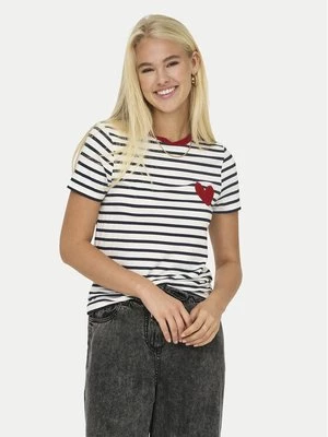 Obrázek produktu ONLY T-Shirt Heart 15318959 Bílá Regular Fit