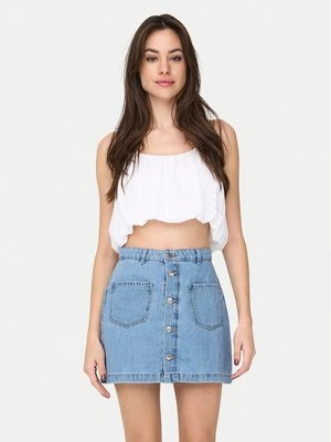 Obrázek produktu ONLY Top Lou 15342566 Bílá Cropped Fit