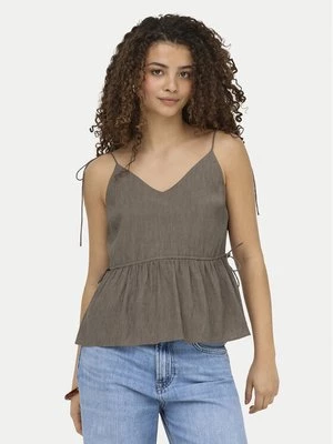 Obrázek produktu ONLY Top Nele 15370325 Tmavě béžová Regular Fit