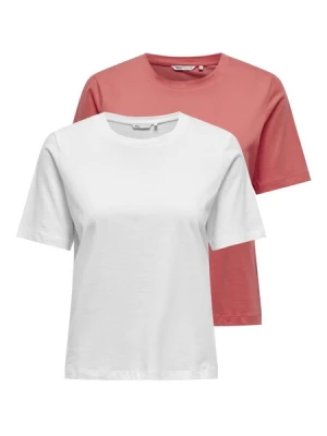 Obrázek produktu ONLY Tričko  pink / bílá